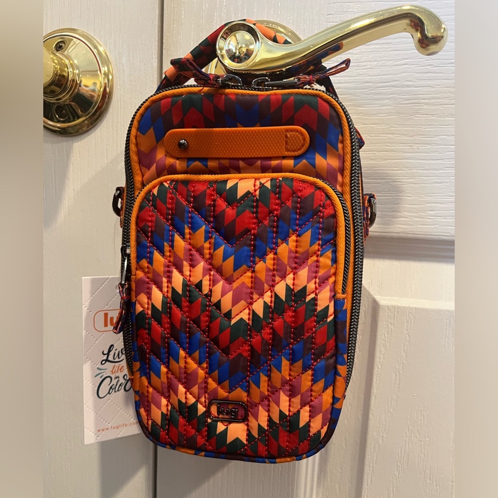 LUG Guild Collection Classic Skeeter Mini Bridge NWT Bargello Mountains Multi